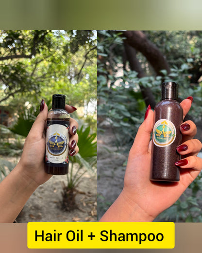 Hair Oil & Shampoo Combo Offer - Atman99
